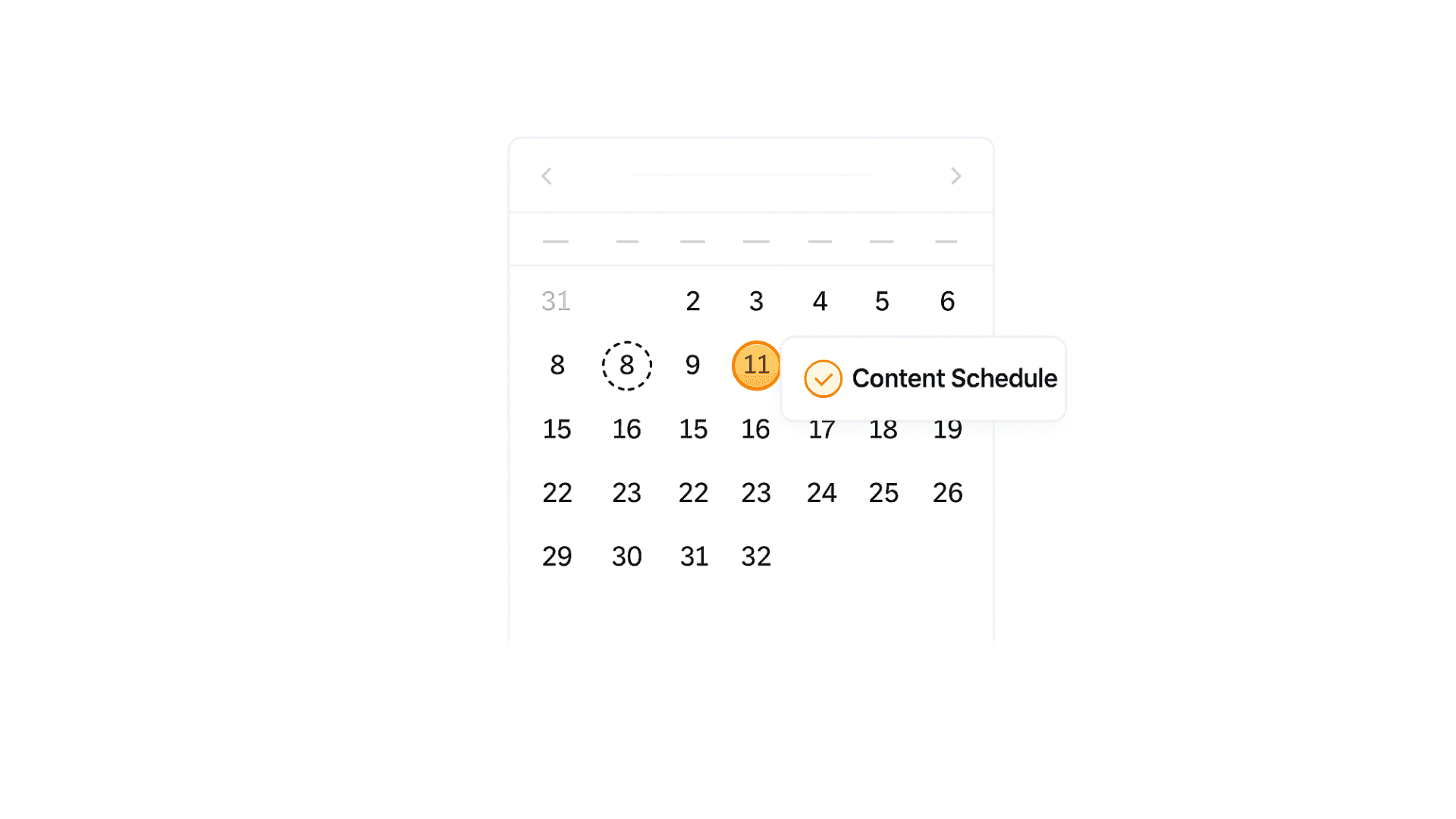 Calendar and Planning